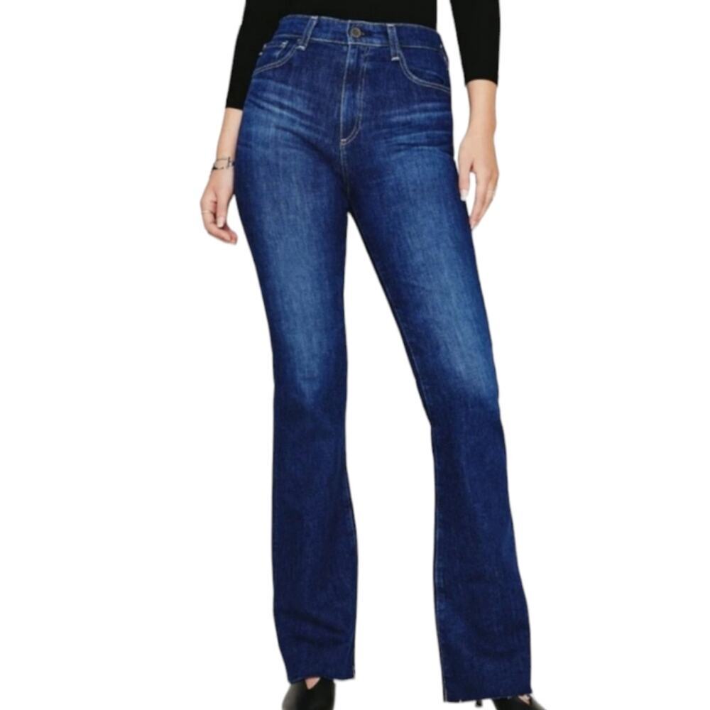 AG Adriano Goldschmied Alexxis Bootcut High Rise Jeans Medium Blue Wash Denim